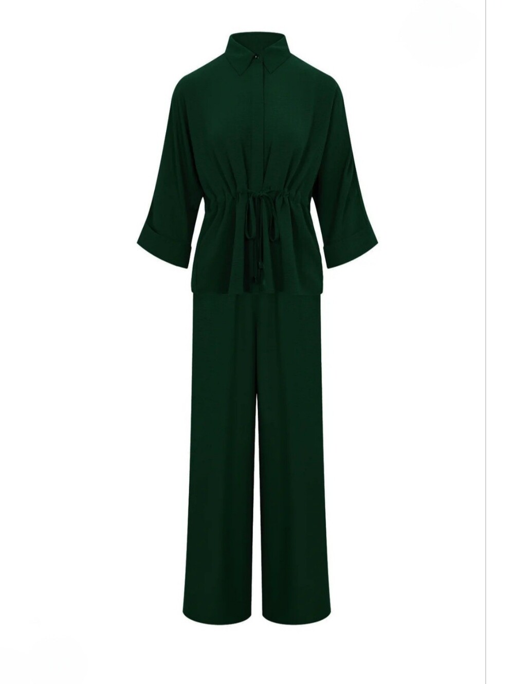 #102287 HIGH END Elegant Efortless Co-ord Top & Pants 2pc Set
